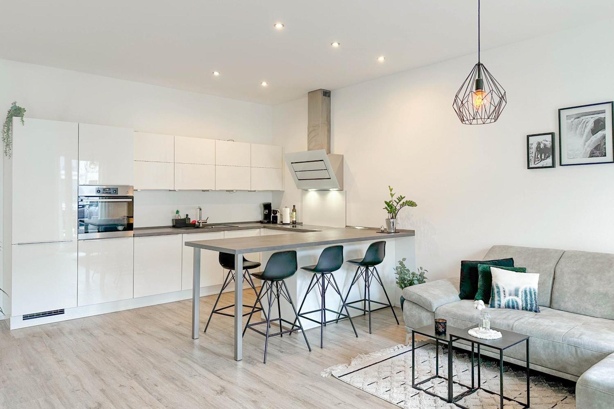 Modernes Trierer Cityloft Mit Grossem Balkon Dış mekan fotoğraf