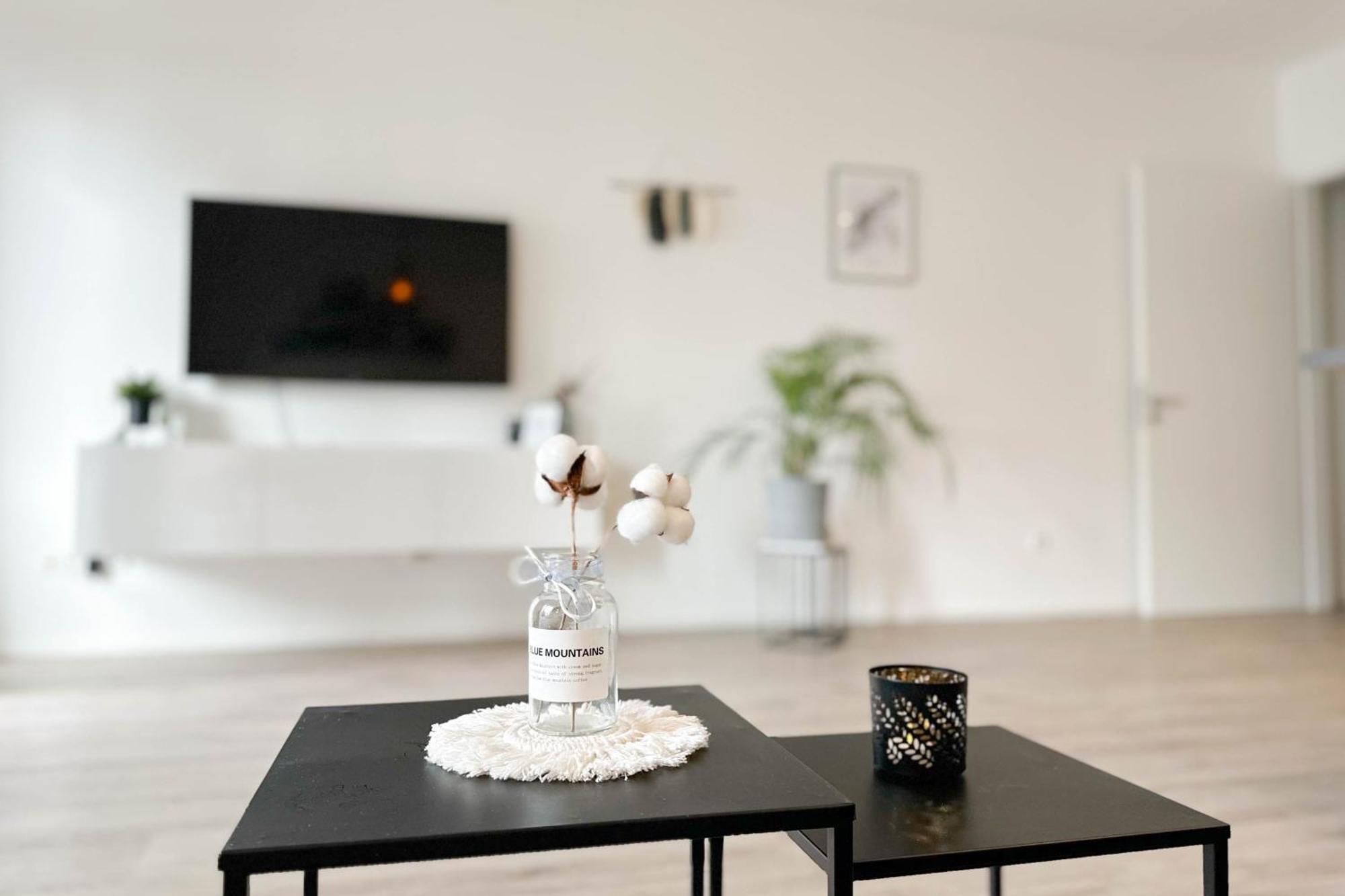 Modernes Trierer Cityloft Mit Grossem Balkon Dış mekan fotoğraf