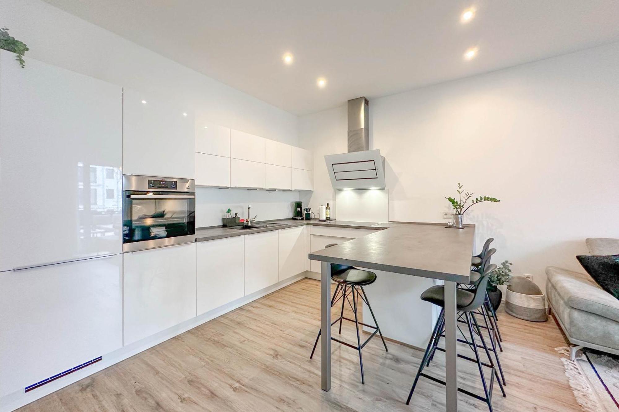 Modernes Trierer Cityloft Mit Grossem Balkon Dış mekan fotoğraf
