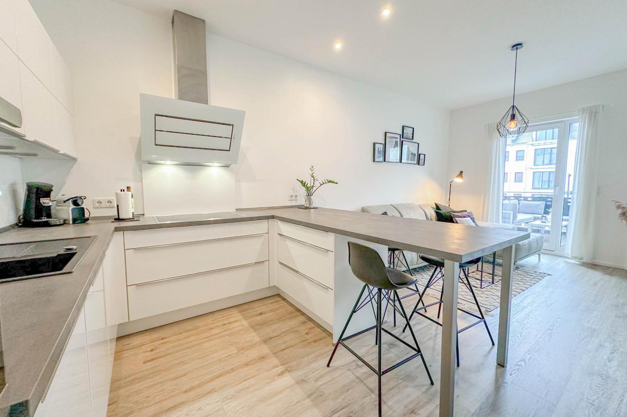 Modernes Trierer Cityloft Mit Grossem Balkon Dış mekan fotoğraf
