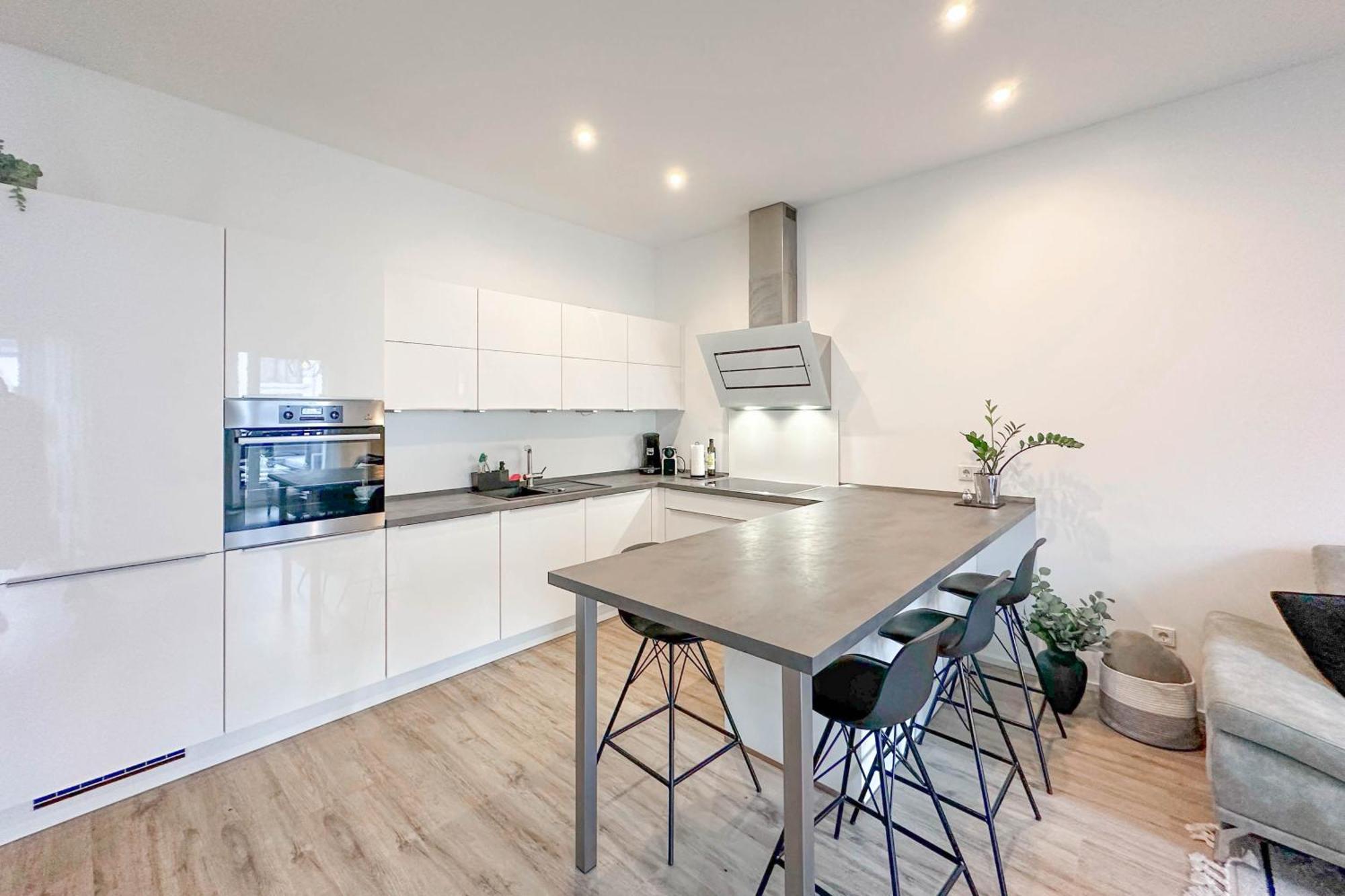 Modernes Trierer Cityloft Mit Grossem Balkon Dış mekan fotoğraf